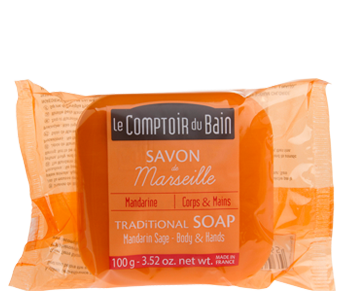 Sage Mandarin Traditional Marseille Soap